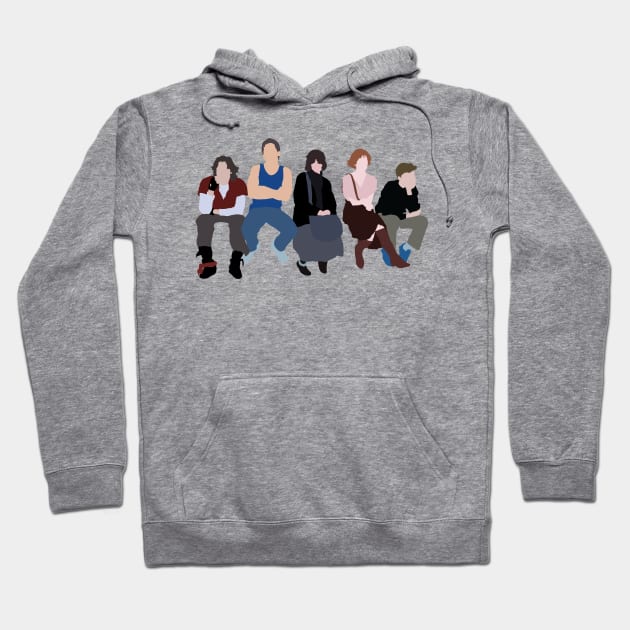 The Breakfast Club Hoodie by FutureSpaceDesigns